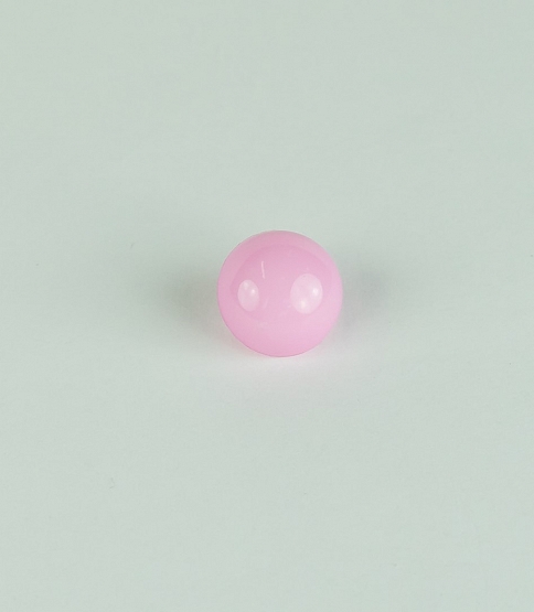 Dome Shank Button Size 18L x10 Baby Pink